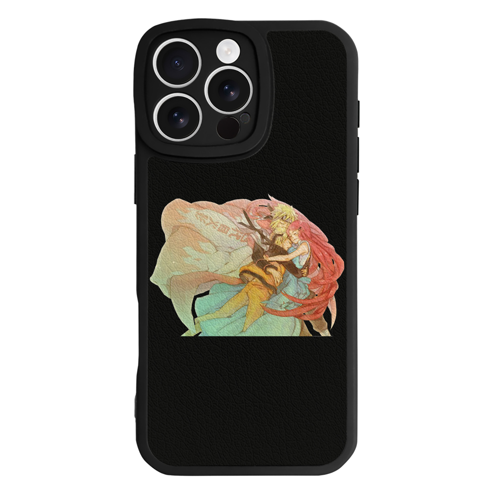 （画像用） NARUTO -ナルト- うずまき ナルト Uzumaki Naruto 【iPhone 16シリーズ対応】シリコンスマホケース（レザー調） 材質：シリコン